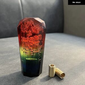 10CM 15CM 20CM レーシング スタイル 汎用 アクリル ギア シフト ノブバブルクリアギアスティック レバー マニュアル トランス ミッション デコレーション - 10cm