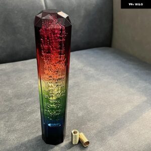 10CM 15CM 20CM レーシング スタイル 汎用 アクリル ギア シフト ノブバブルクリアギアスティック レバー マニュアル トランス ミッション デコレーション - 20cm