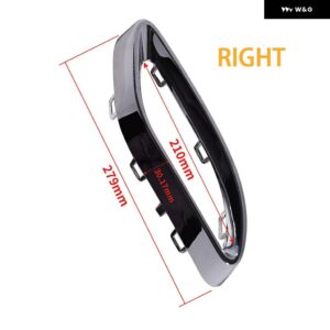 1ペア 左右リアマフラー トリム ベゼル テール パイプ カバー トリム メルセデスベンツ W177 W238 E W205 A2058852221 A2058852321 - right