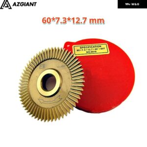 P014 サイズ 60*7.3*12.7MM ブレード ウェンシンキーマシン キーブレード カッティング 錠前屋ツール フライスカッター - 1 Piece