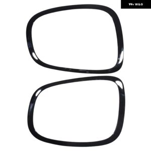 MINI COOPER F55 F56 F57 2014+ リア フレーム ランプカバー 仕上げ カーパーツ 51712285495 51712285496 テールライト サラウンド トリム - black