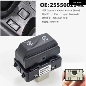 363216544R 255502964R 電子ハンドブレーキスイッチ ボタン エスパスクルーズスイッチ ルノー コレオス カジャー メガーヌ - 255502964R