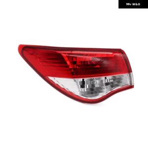 車用 テールライト シグナルランプ ドライビングライト ブレーキライト 日産 シルフィ 2009-2019年式 オート リア テールライト ハウジング 電球 なし - Outside Left