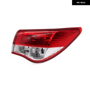 車用 テールライト シグナルランプ ドライビングライト ブレーキライト 日産 シルフィ 2009-2019年式 オート リア テールライト ハウジング 電球 なし - Outside Right