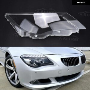 63127186815 BMW 6シリーズ E63 E64 2008-2010 車用 ヘッドライト シェル 防水 クリア ヘッドライト レンズ レンズ と交換 - 1pcs Right light