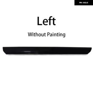 フォルクスワーゲン VW ティグアン Rライン フロント バンパー ロアモールディング トリム 塗装なし カーアクセサリー 2017 2018 2019 - 1 Left