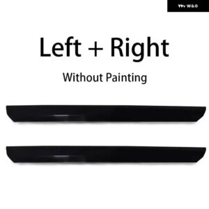 フォルクスワーゲン VW ティグアン Rライン フロント バンパー ロアモールディング トリム 塗装なし カーアクセサリー 2017 2018 2019 - Left and Right