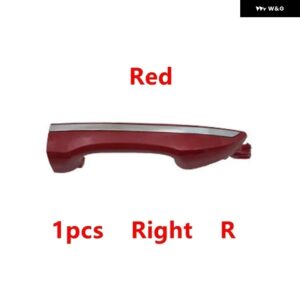 トヨタ カローラ 2014 - 18 車 外装 外側 ドアハンドル - 1pcs red R