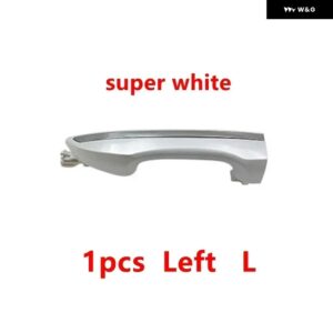 トヨタ カローラ 2014 - 18 車 外装 外側 ドアハンドル - 1pcs super white L