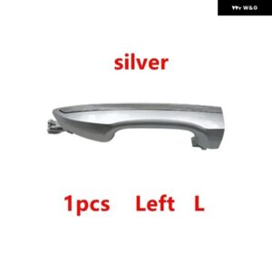 トヨタ カローラ 2014 - 18 車 外装 外側 ドアハンドル - 1pcs silver L