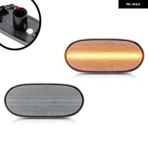 MERCEDESBENZSPRINTERW906 VW CRAFTER2E2F LEDクリアランスランプ CANバスポジションシティライトサイドマーカーウィンカー - Type 1 Clear Lens