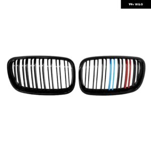 BMW X5 /E70 /X6 /X6M 2007-2013 グリル フロント バンパー インテーク キドニー グリル グリル ダブルライン グリル キット - M Color