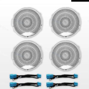 64色LED エアベント 3D回転ツイーター スピーカー メルセデス ベンツ W213 E クラス クーペAMG E43 E53 E250 インテリア アンビエントライト - LED Speaker Cover