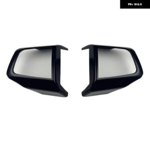 車 ステアリングホイール ボタン パネル カバー 車 ステッカー ミニカントリーマンU25 F65 F66 F67クーパーE SE J01 J05 2024 2025アクセサリー - black