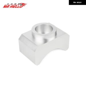 ライトジャッキ アクスル アダプター リフティングサドル ポータブル ビレット アルミ 油圧 ジャッキ アダプター ボトルジャッキ フロアジャッキ - Silver