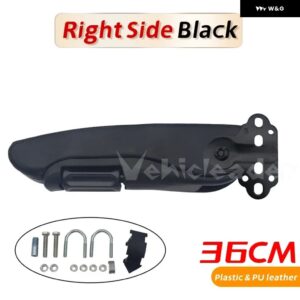 汎用 カーシート アームレスト ハンド ホルダー 手すり アームレスト サポート 36CM トラック トレーラーキャラバンボートバスモーターホーム - Black Right-Black