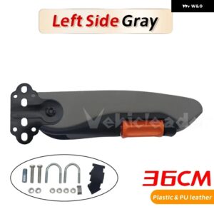 汎用 カーシート アームレスト ハンド ホルダー 手すり アームレスト サポート 36CM トラック トレーラーキャラバンボートバスモーターホーム - Gray Left-Yellow