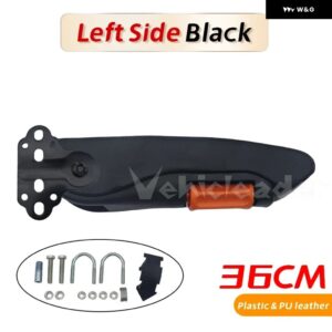 汎用 カーシート アームレスト ハンド ホルダー 手すり アームレスト サポート 36CM トラック トレーラーキャラバンボートバスモーターホーム - Black Left-Yellow