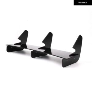 車用リア バンパー ディフューザー フラッグスポイラー スプリッター フォルクスワーゲン VW ポロ MK5 GTI 2ドア 4ドア フェイスリフトアクセサリー - 2010-2015 GTI