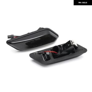 スモークシーケンシャルウィンカー BMW Z3 E36 クーペ/ロードスター 1996 1997 1998-2002 LEDダイナミックサイドマーカーウィンカーリピーターランプ - Smoked Lens