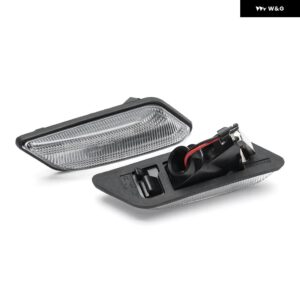 スモークシーケンシャルウィンカー BMW Z3 E36 クーペ/ロードスター 1996 1997 1998-2002 LEDダイナミックサイドマーカーウィンカーリピーターランプ - Clear Lens