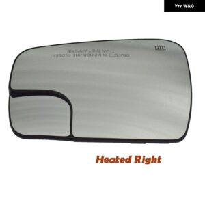 左右2019 - 21 ダッジ ラム 1500 ヒーター付きミラー ガラス 68402037AA 68402036AA - right