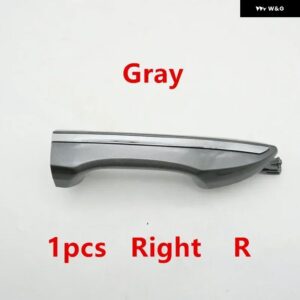 車 外装 外側 ドアハンドル トヨタ カローラ2014 - 18 - 1pcs gray R