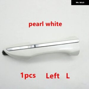 車 外装 外側 ドアハンドル トヨタ カローラ2014 - 18 - 1pcs pearl white L