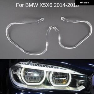 BMW X5 X6 F15 2014-2018 LED DRL 導光板 導光管 ヘッドライト デイタイム ランニングライト ガイド - 2pcs Left light