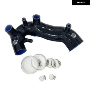 ターボシリコンインダクションエアインテークインレットホース アウディ A4 クワトロ パサート B6 1.8T 2001-2006 - K8-227-K black