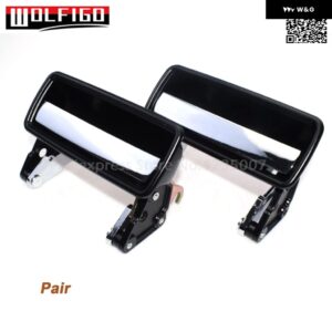 クローム 左 右 ボルボ 142 164 240 245 260 262 フロント リア 外側 外装 ドアハンドル 1202430 1202431 83432430 83430431 - Pair