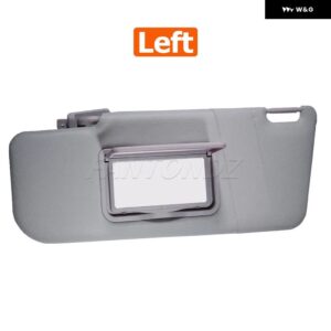 フィアット パンダ用サンバイザー 左 右用 ミラー ポケット付き フィアット パンダ 169 MK2 2003-2011 735362729 735362730 - Left