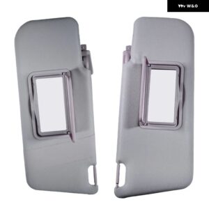 フィアット パンダ 169 MK2 2003-2011 フィアット パンダ サンバイザー 左 右 ミラー とポケット付き 735362729 735362730 - Left　and　Right