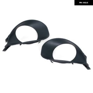 フォグランプ ヘッドライト トヨタ ヤリス ヴィッツ 2006 2007 2008 フォグランプ ドライビングライト カバー グリル フロント バンパー フォグランプ - 1 Pair Cover