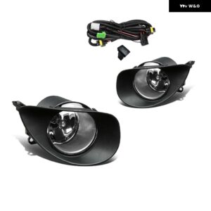 フォグランプ ヘッドライト トヨタ ヤリス ヴィッツ 2006 2007 2008 フォグランプ ドライビングライト カバー グリル フロント バンパー フォグランプ - 1 Set With Cable