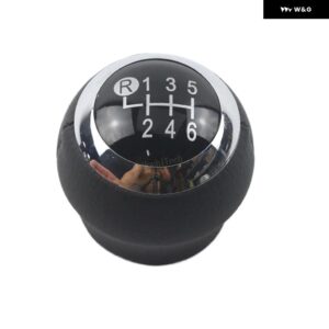 5/6速 シフト オート交換アクセサリー レバー シフト ノブ適合 トヨタ カローラRAV4アベンシスヤリスヴェルソオーリスアイゴ - Black 6 Speed