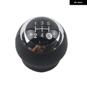 5/6速 シフト オート交換アクセサリー レバー シフト ノブ適合 トヨタ カローラRAV4アベンシスヤリスヴェルソオーリスアイゴ - Black 5 Speed