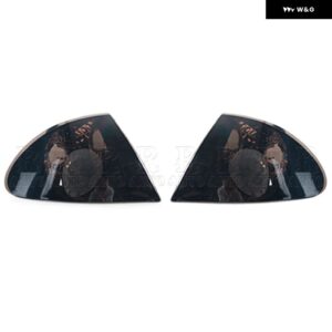 BMW 3シリーズ E46 1999-2001 フロント バンパー コーナー マーカーライト レンズ ウィンカーランプ パーキング シグナル インジケーター 63136902766 - Black Lens-1Pair