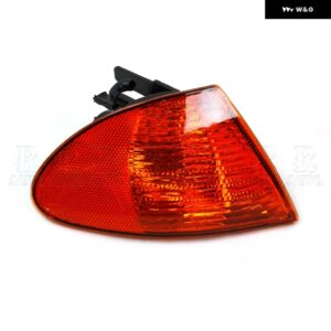 BMW 3シリーズ E46 1999-2001 フロント バンパー コーナー マーカーライト レンズ ウィンカーランプ パーキング シグナル インジケーター 63136902766 - Orange Lens-Right