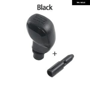 マニュアル 5速 ギア シフト ノブ ブート シフター プジョー 106 206 306 406 107 207 307 407 308 2008 3008 シトロエン C2 C3 C4 XSVARA - black