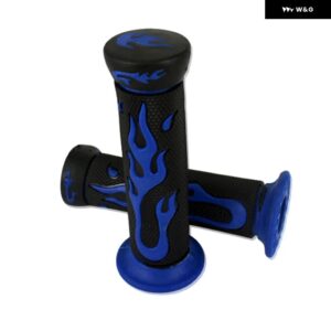 ホンダ ハンドル ハンドル グリップ ハンドル ハンドル グリップ ホンダ VFR PW 22MM 24MM FZR ホンダ CBR 実用 - Blue black