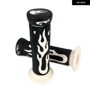 ホンダ ハンドル ハンドル グリップ ハンドル ハンドル グリップ ホンダ VFR PW 22MM 24MM FZR ホンダ CBR 実用 - White Black