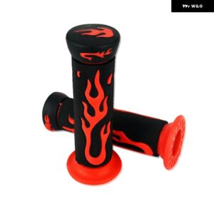 ホンダ ハンドル ハンドル グリップ ハンドル ハンドル グリップ ホンダ VFR PW 22MM 24MM FZR ホンダ CBR 実用 - red black