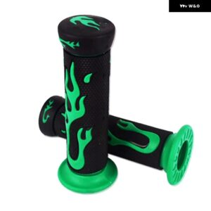 ホンダ ハンドル ハンドル グリップ ハンドル ハンドル グリップ ホンダ VFR PW 22MM 24MM FZR ホンダ CBR 実用 - Green-Black