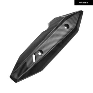 CLICK 125 排気カバー マフラーカバー CLICK 150 目立外観 外観 OEMナンバー: NO - Carbon Fiber
