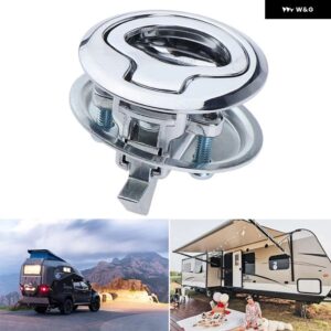 ボート埋め込み式フラッシュプルハッチスラムラッチ ステンレス ラッチラッチ316 ステンレス 38MM 4個 取り付け穴直径 - 1pc