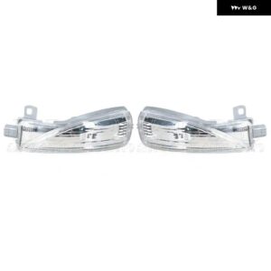 車用バックミラー ウィンカーライト マツダ 3 BL 2008 2009 2010-2014 6 GH 2007-2015LED ウィンカーランプ サイド インジケーター ランプ - 1 Left and 1 Right