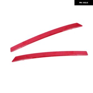 SEAT IBIZA 2012 - 15-2017 リア バンパー リフレクター ランプ リアバーランプ テールシグナルライト トリム 6J3945105D 6J3945106D - Left and Right