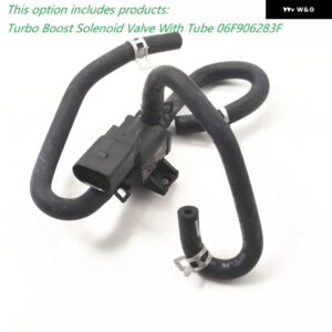 ターボ ブースト コントロール ソレノイド バルブ VW パサート B7 ゴルフ 7 MK6 GTI ポロ ティグアン アウディ A4 B8 A6 C7 C6 A3 8P シュコダ オクタビア - 1Pcs Valve With Tube