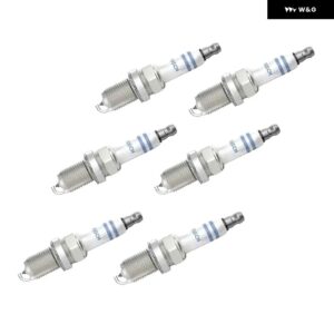 BOSCH 1/4/6個 FR5KPP332S プラチナ スパークプラグ ポルシェ アウディ A6 Q5 フォルクスワーゲン ティグアン ゴルフ シュコダ イエティ 06H905601A - 6pcs